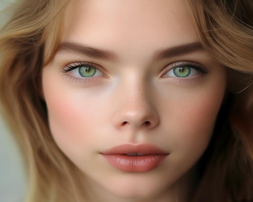 面部轮廓协调，塑造和谐之美